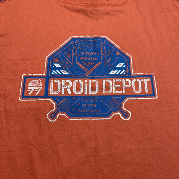 NWT Star Wars Shirt Adult‎ XL Droid Depot Builders Galaxy's Edge Disney Parks - Picture 9 of 10